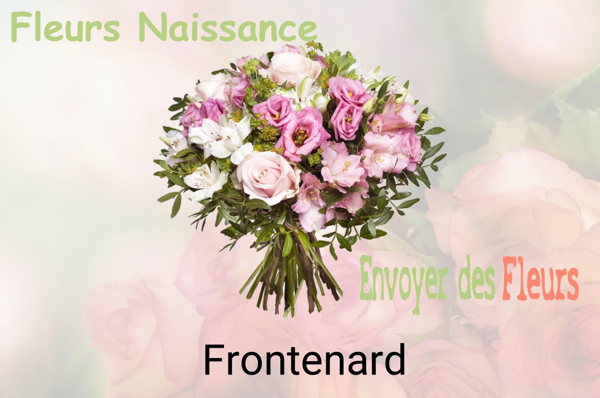 Bouquet de fleurs de naissance livré à Frontenard